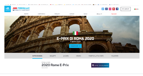 FORMULA E ROME E-PRIX: εκστρατεία που υποστηρίζει τη στροφή προς τη βιώσιμη κινητικότητα.